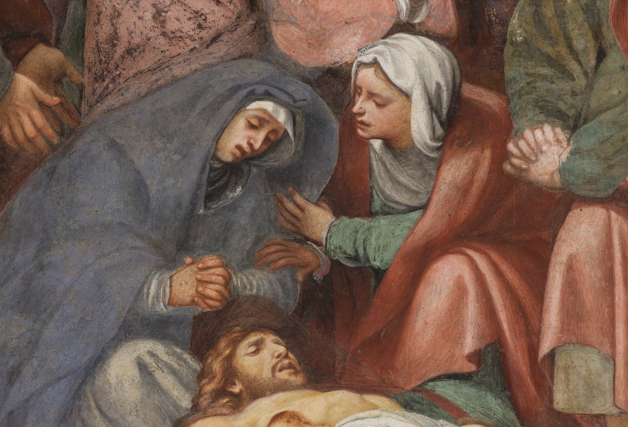 Counterfaccata ، IL Pordenone ، الإيداع 1522 ، التفاصيل بواسطة جيوفاني أنطونيو بوردينوني