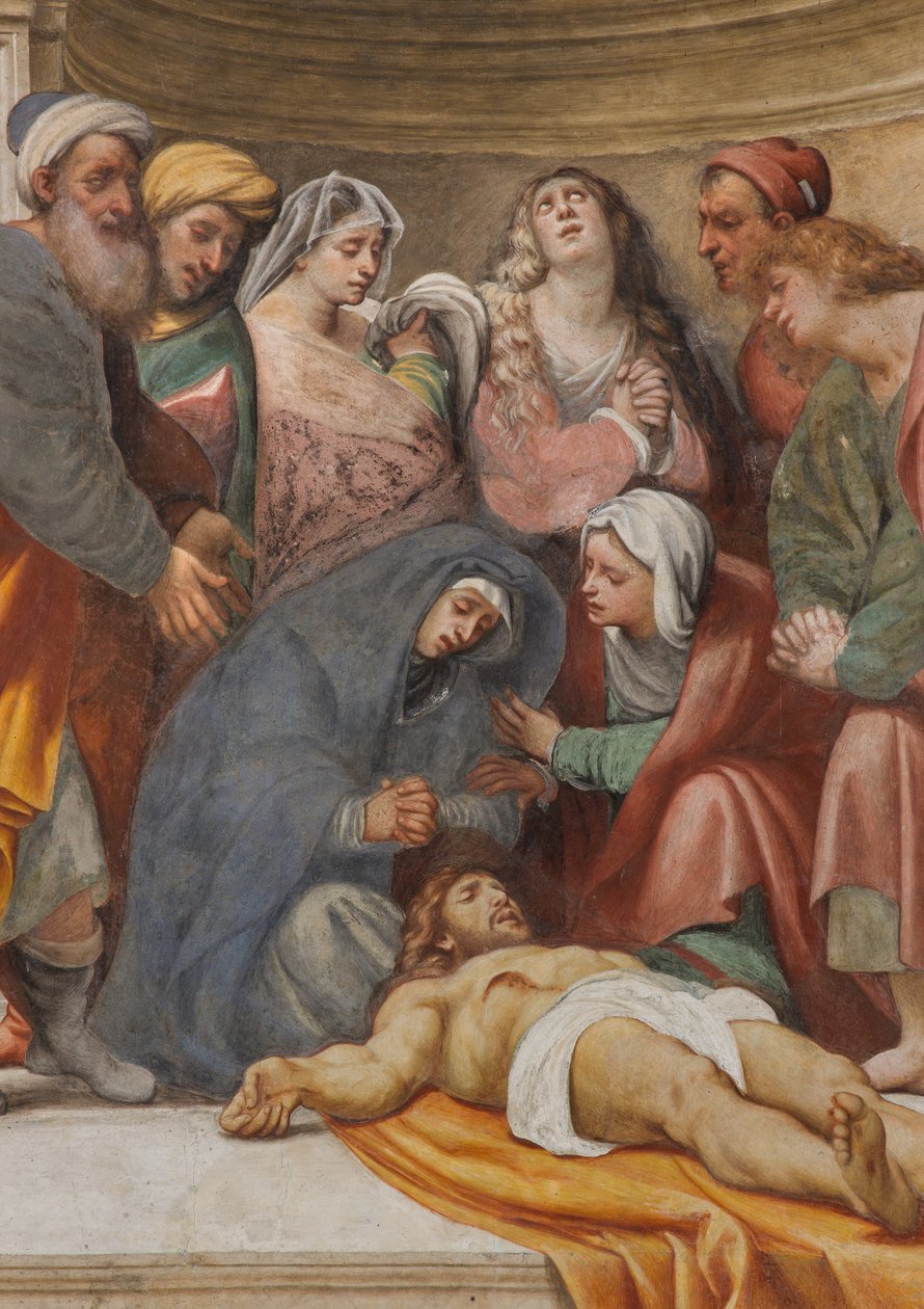 Counterfaccata ، IL Pordenone ، الإيداع 1522 ، التفاصيل بواسطة جيوفاني أنطونيو بوردينوني