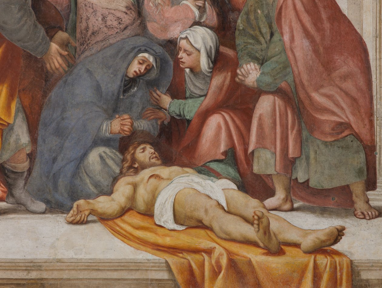 Counterfaccata ، IL Pordenone ، الإيداع 1522 ، التفاصيل بواسطة جيوفاني أنطونيو بوردينوني