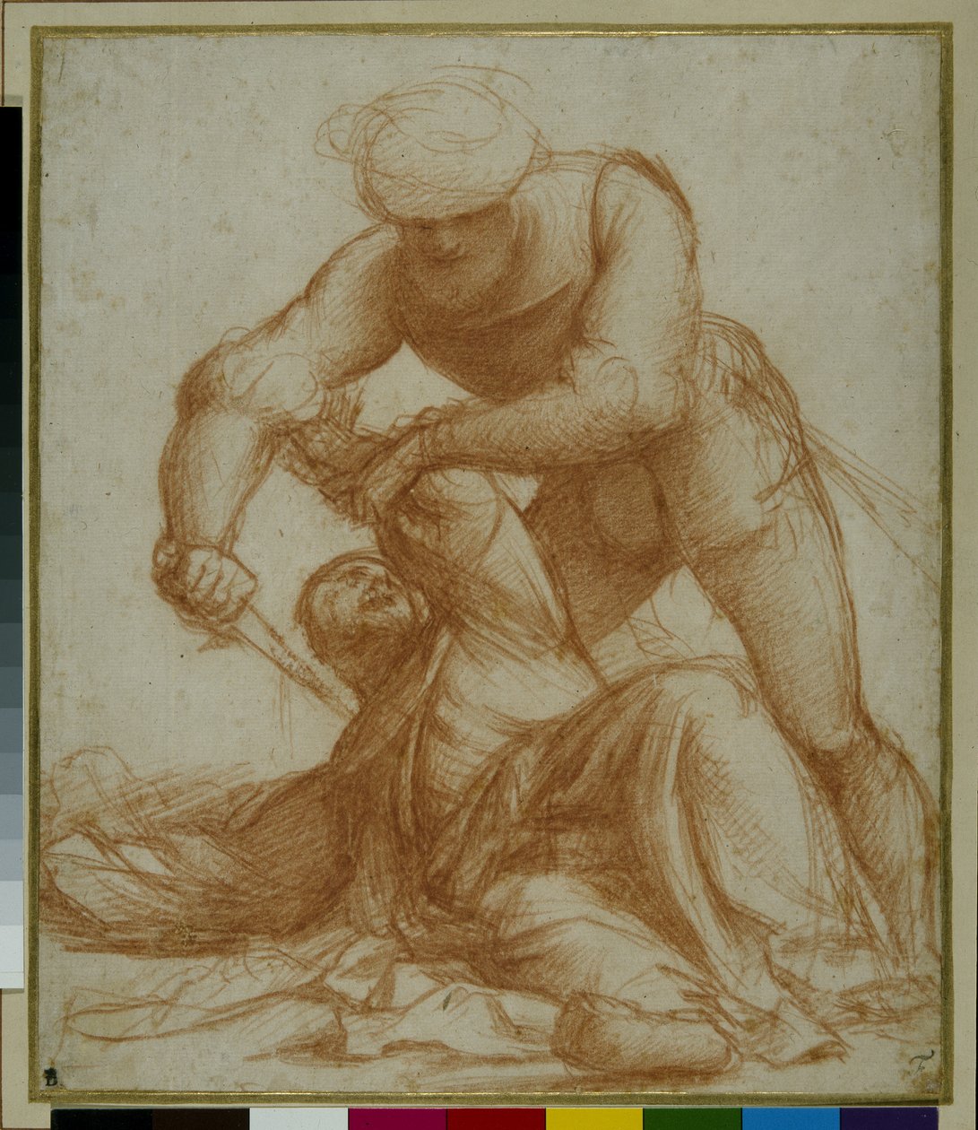 Study of the Martyrdom of St. Peter Martyr بواسطة جيوفاني أنطونيو بوردينوني
