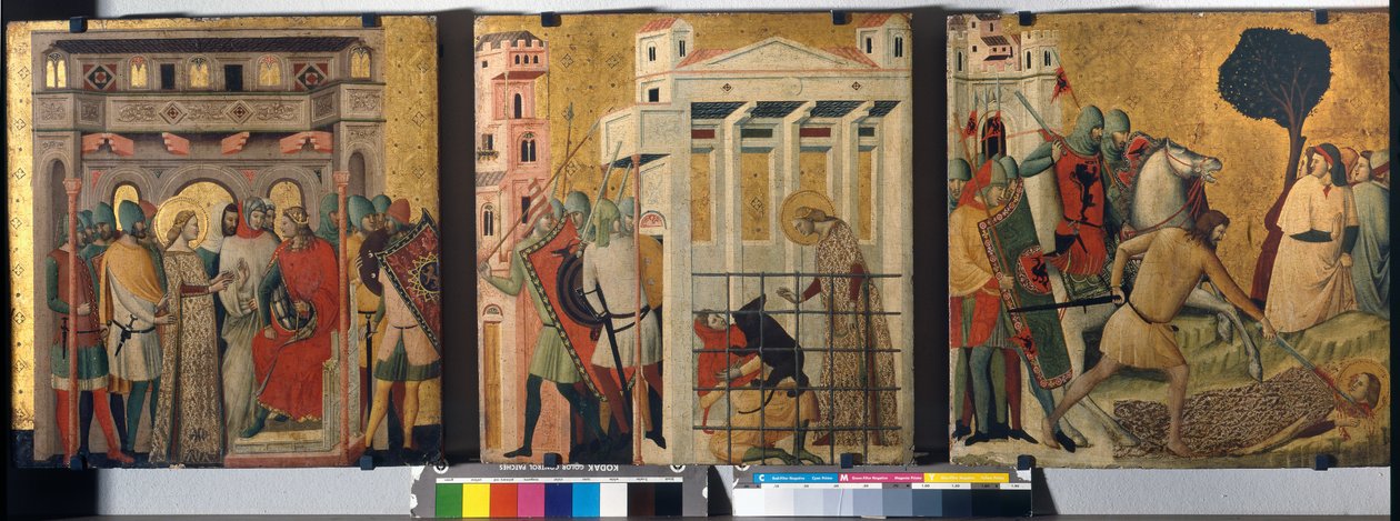 قصص القديس كولومبا ، 1345-50 بواسطة جيوفاني بارونزيو دا ريميني