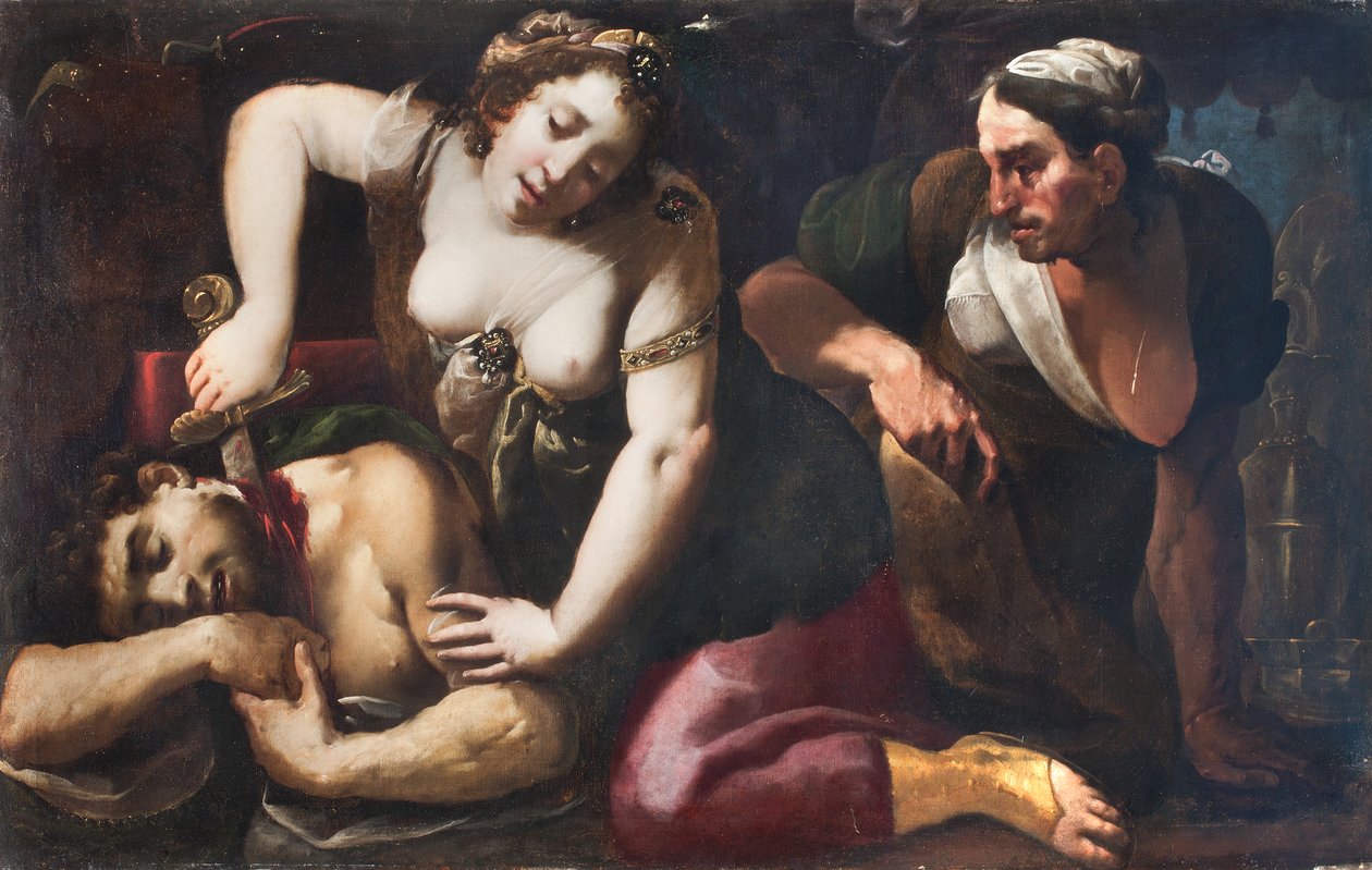 جوديث تقطع رأس هولوفرنيس بواسطة جيوفاني باتيستا (1567-1633) كريسبي
