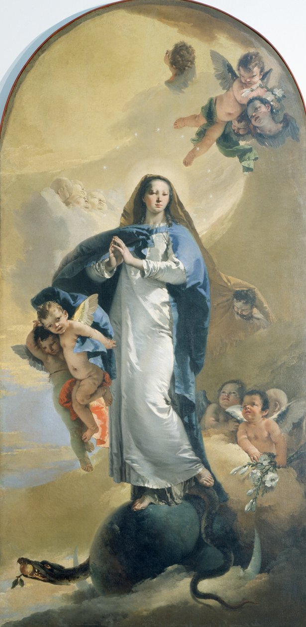 Immaculate Conception بواسطة جيوفاني باتيستا تيبولو