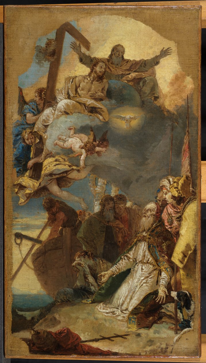 Martyrdom of Saint Clement, c.1734-39 (oil on canvas) بواسطة جيوفاني باتيستا تيبولو