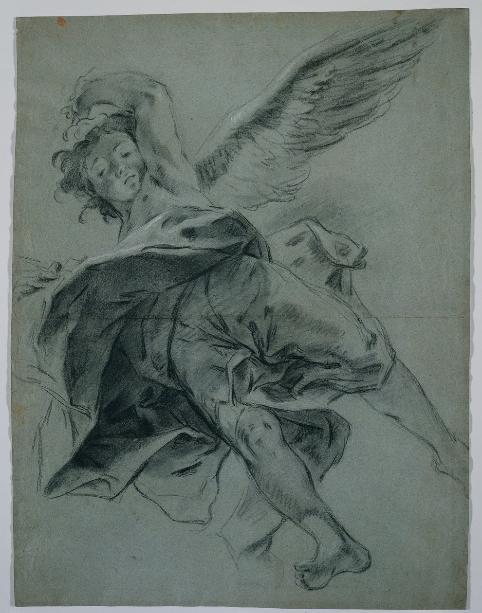 A Flying Angel recto ، دراسات حول أدوات اللعب باليد ، 1723-1727. بواسطة جيوفاني باتيستا بيازيتا