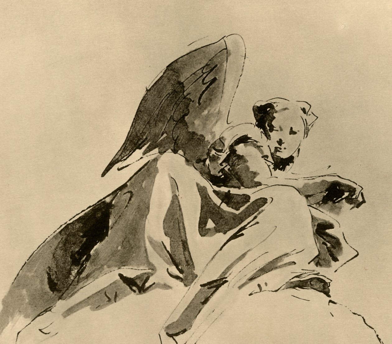 ملاك ، c1753-1762 ، 1928 بواسطة جيوفاني باتيستا تيبولو