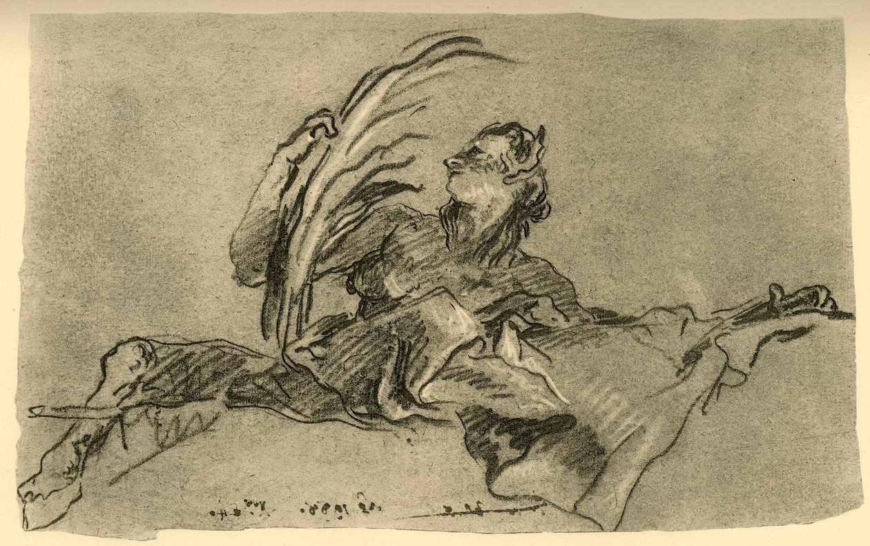 أنثى Faun ، c1761 ، 1928 بواسطة جيوفاني باتيستا تيبولو