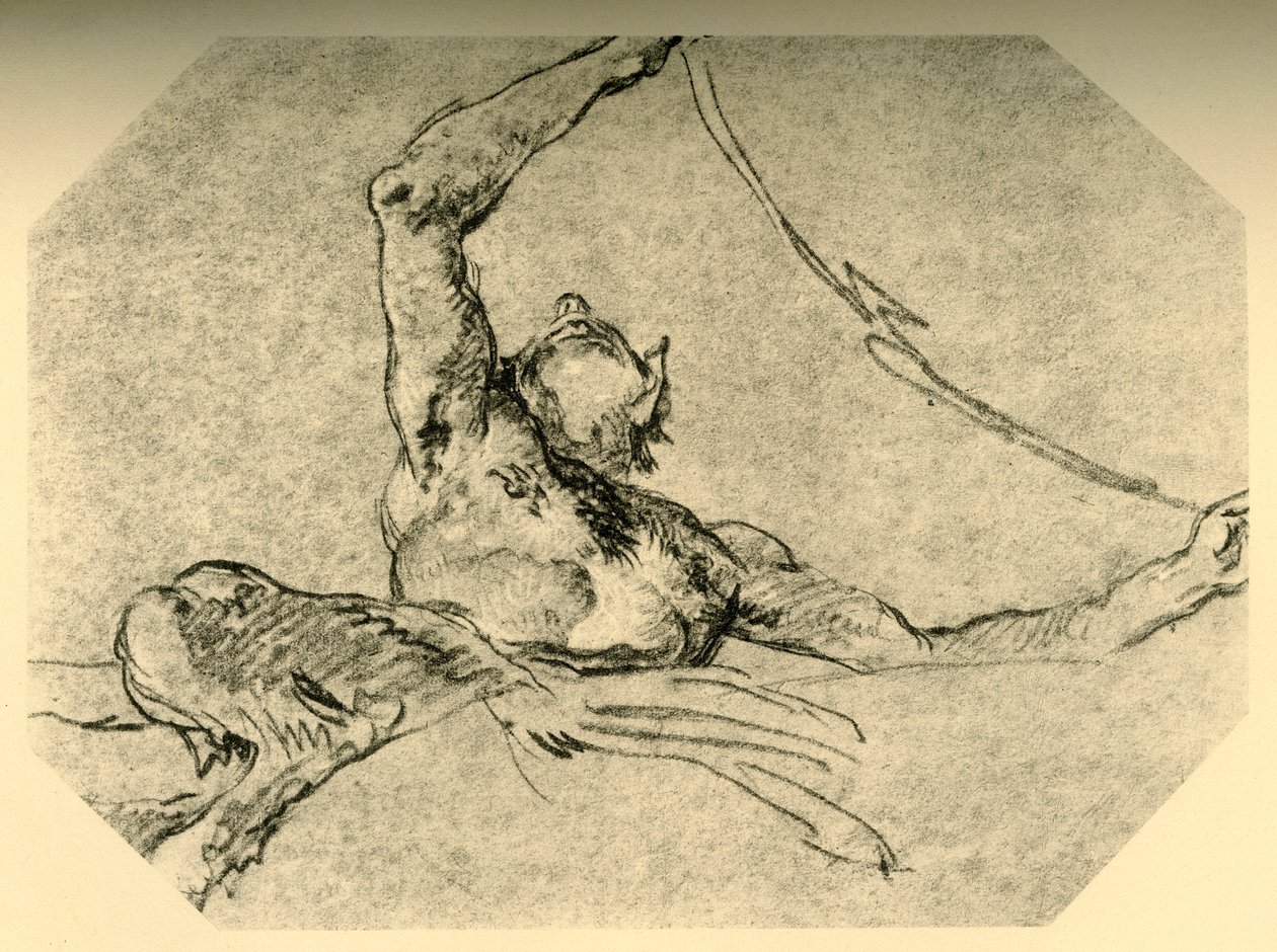 ساتير يحمل اكليل ، c1761 ، 1928 بواسطة جيوفاني باتيستا تيبولو