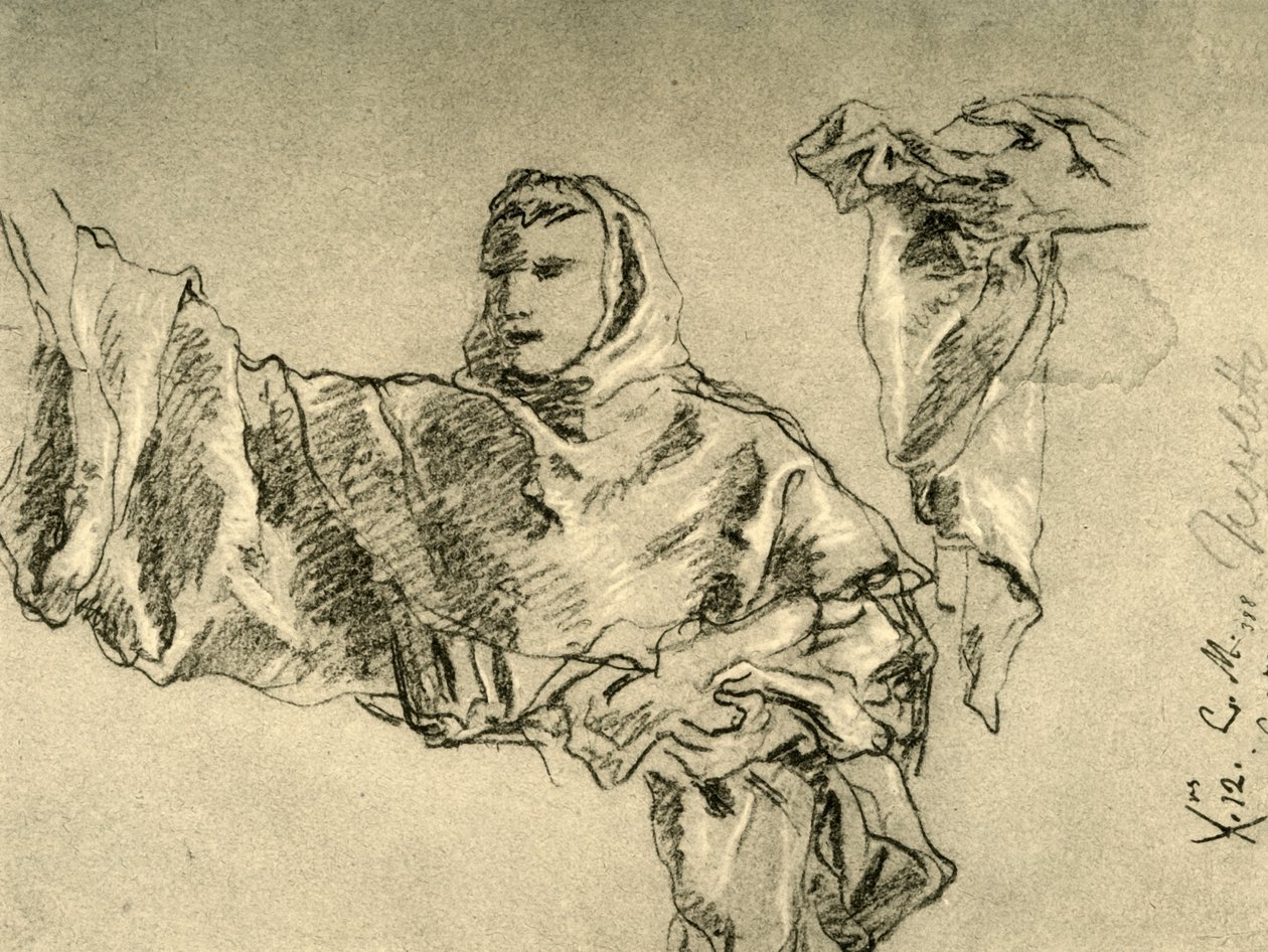 سانت أنتوني بادوا ، c1755 ، 1928 بواسطة جيوفاني باتيستا تيبولو