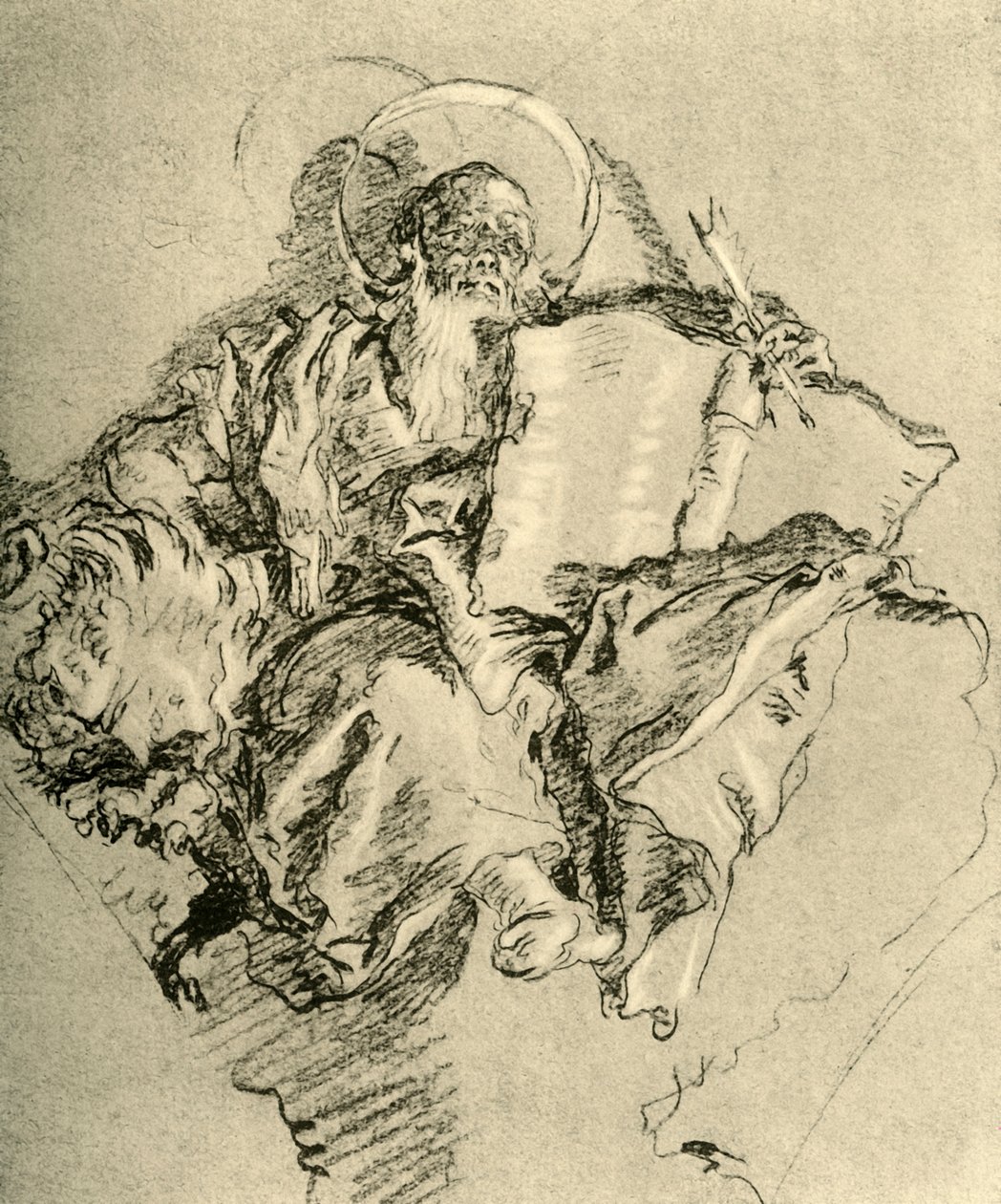 'شارع. مارك 1743 ، 1928 بواسطة جيوفاني باتيستا تيبولو