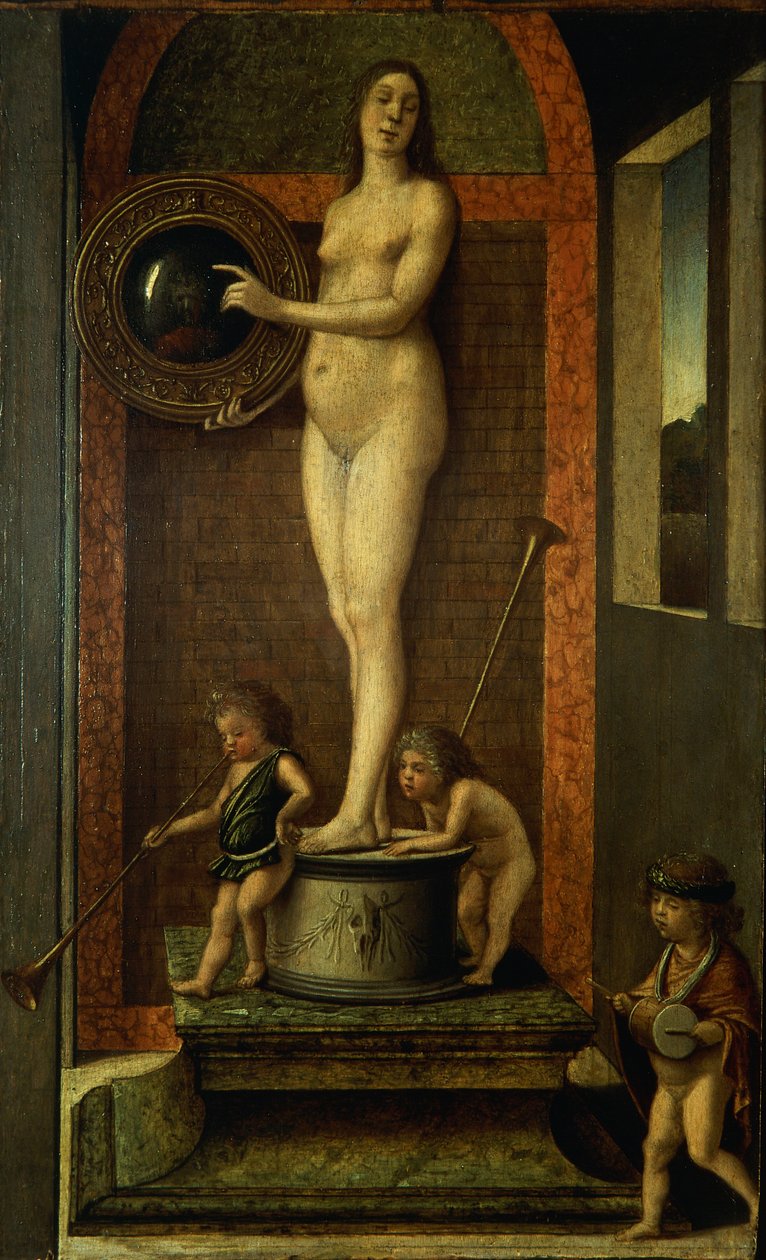 أليجوري أوف برودنس ، حوالي 1490 ، بقلم جيوفاني بيليني (1431-36-1516) ، زيت على لوح ، 32 × 22 سم بواسطة جيوفاني بيليني