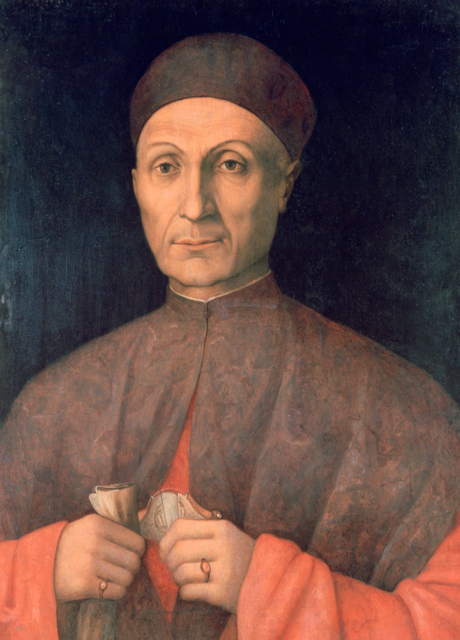 صورة للباحث ، c1450-1507 بواسطة جيوفاني بيليني