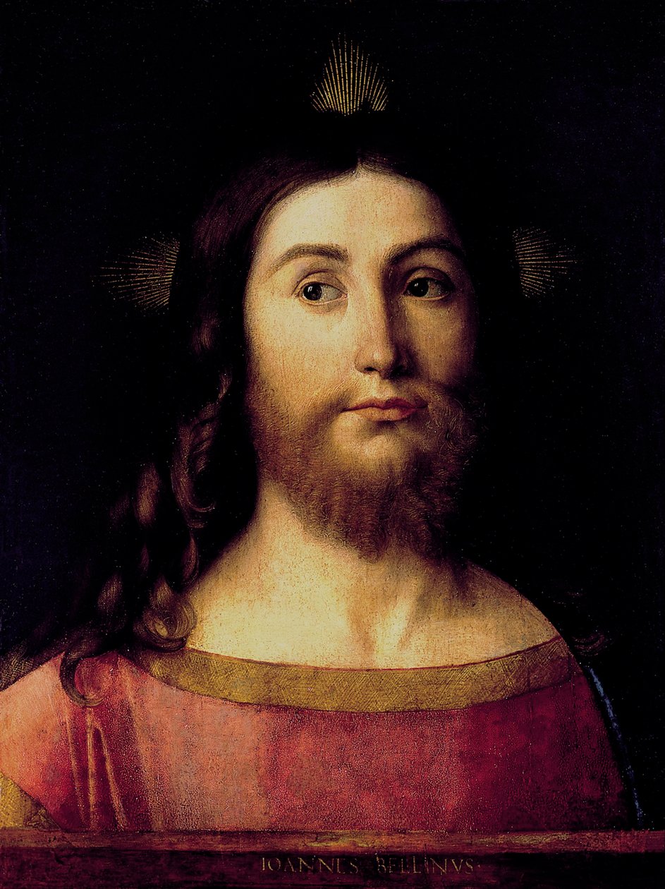 منقذ العالم - منقذ العالم - بيليني ، جيوفاني (1430-1516) - حوالي 1502 - زيت على خشب - 44 × 33 - Real Academia de Bellas Artes de San Fernando ، مدريد © FineArtImages / Leemage بواسطة جيوفاني بيليني