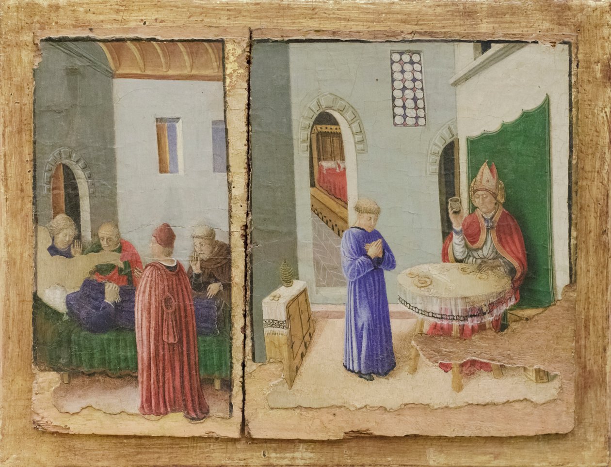 تاريخ سان سافينو، تسمم القديس وموت فيندوميو بواسطة جيوفاني بوكاتي أو بوكاتو