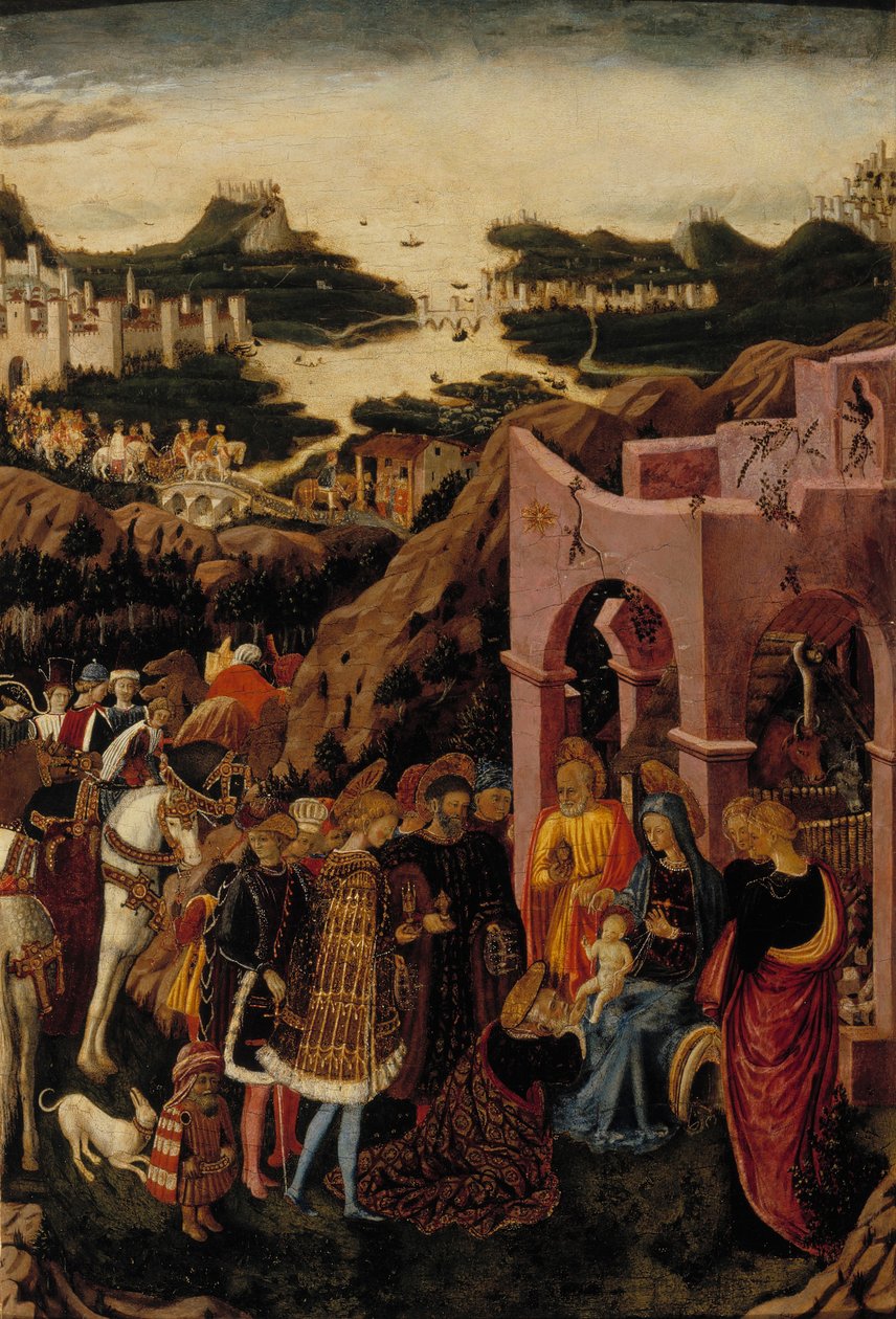 عشق المجوس ، 1442-1445. بواسطة جيوفاني بوكاتي أو بوكاتو