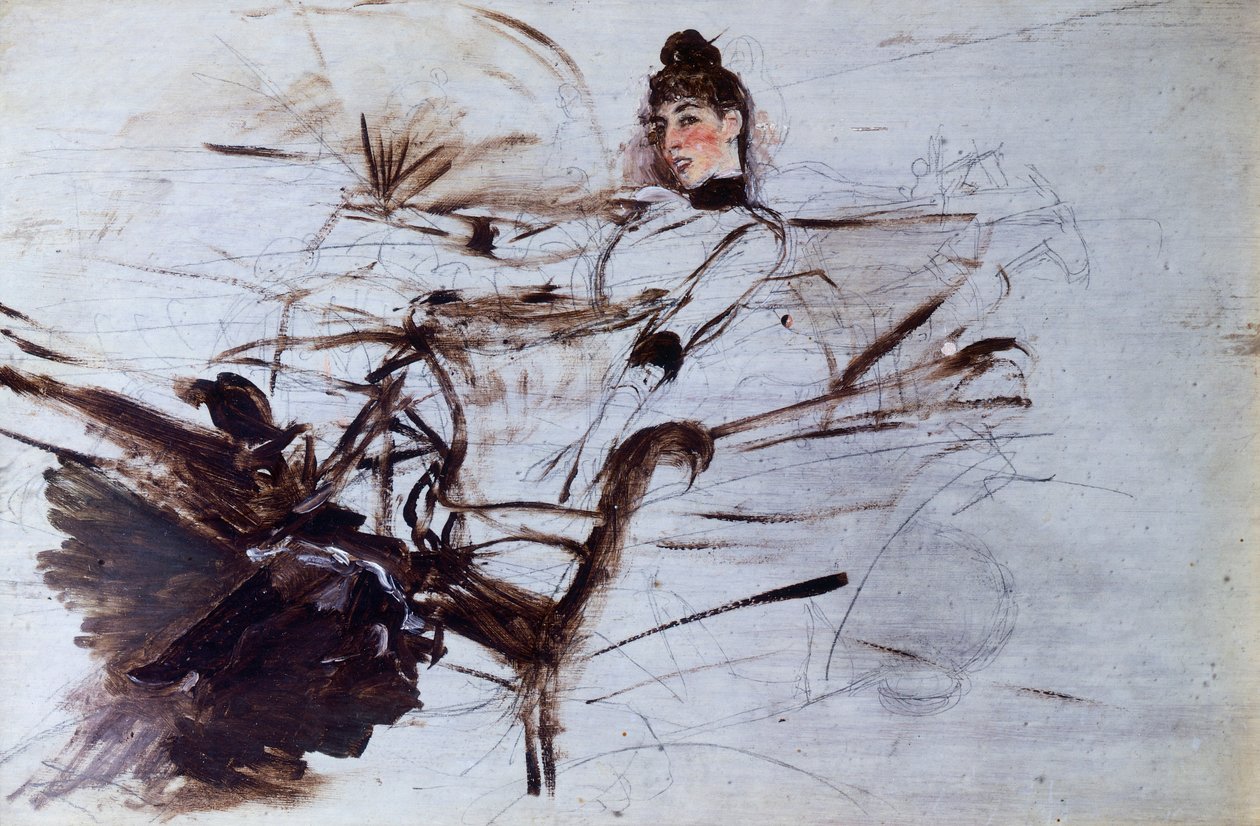Alaide Banti by Giovanni Boldini (1842-1931) بواسطة جيوفاني بولديني