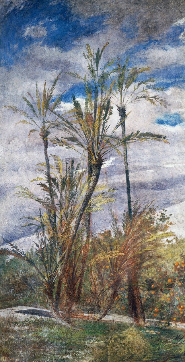 Palm and orange trees بواسطة جيوفاني بولديني