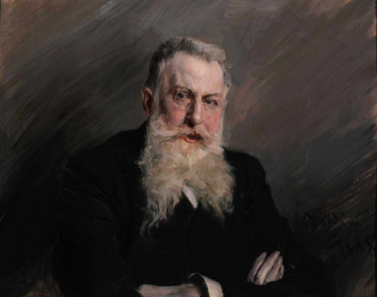 صورة أنطونيو ستارابا ، ماركيز روديني 1839-1908 ، 1898. بواسطة جيوفاني بولديني