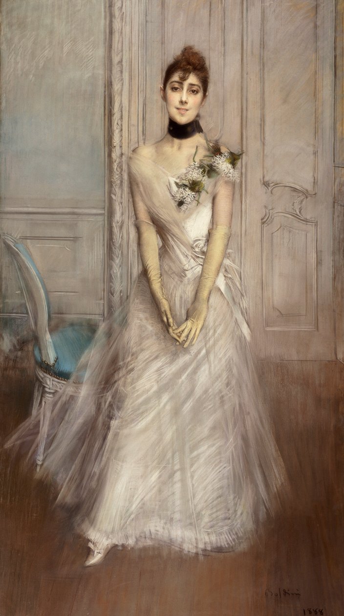 Portrait of Emiliana Concha de Ossa بواسطة جيوفاني بولديني