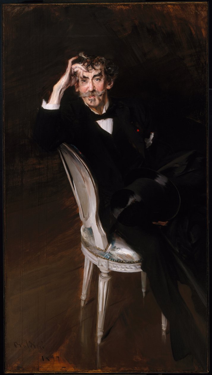 صورة لجيمس أبوت ماكنيل ويسلر (1834-1903) 1897 بواسطة جيوفاني بولديني