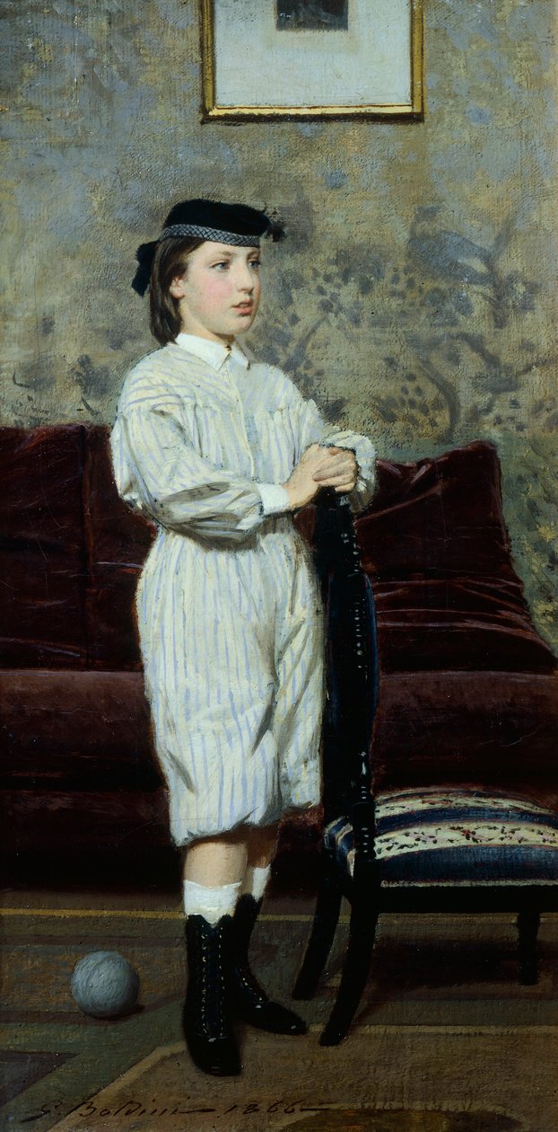 Portrait of Leonetto Banti by Giovanni Boldini (1842-1931) بواسطة جيوفاني بولديني