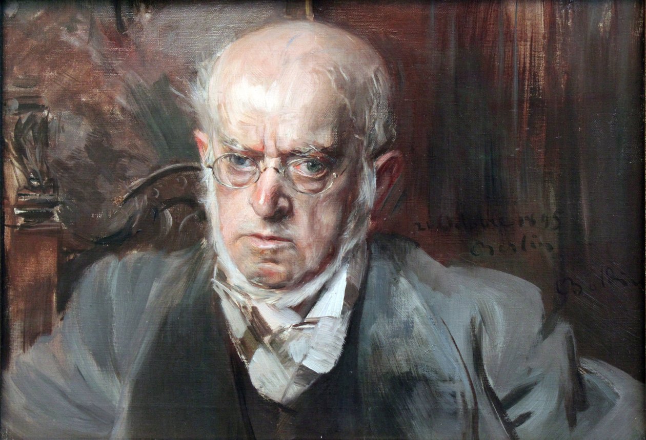 "" صورة للرسام Adolph von Menzel (1815-1905) "" Peinture de Giovanni Boldini (1842-1931) 1895 المتاحف الوطنية ، برلين بواسطة جيوفاني بولديني