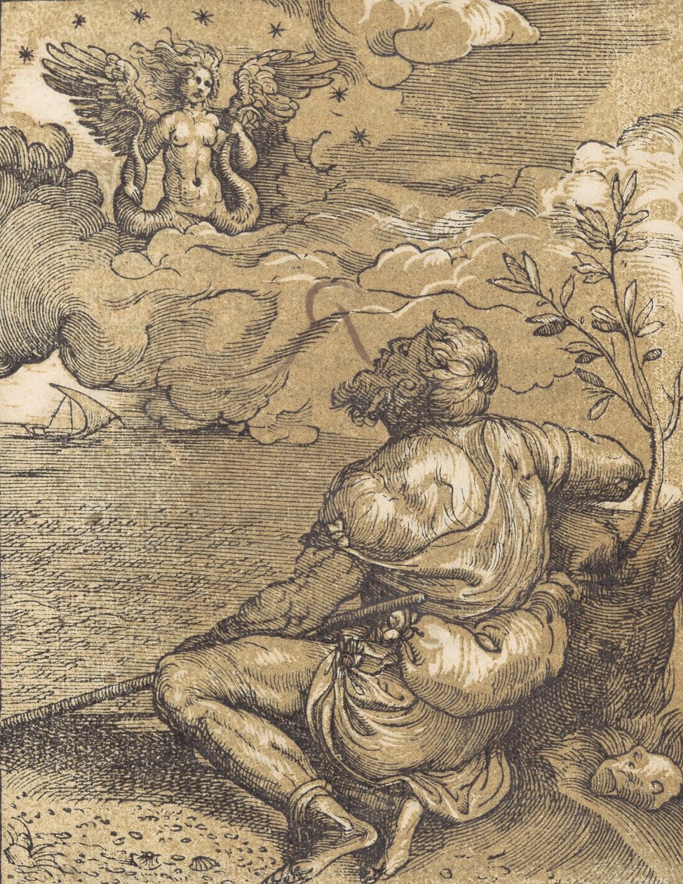 غرف M.Pietro Aretino ، 23 يناير 1537. بواسطة جيوفاني بريتو