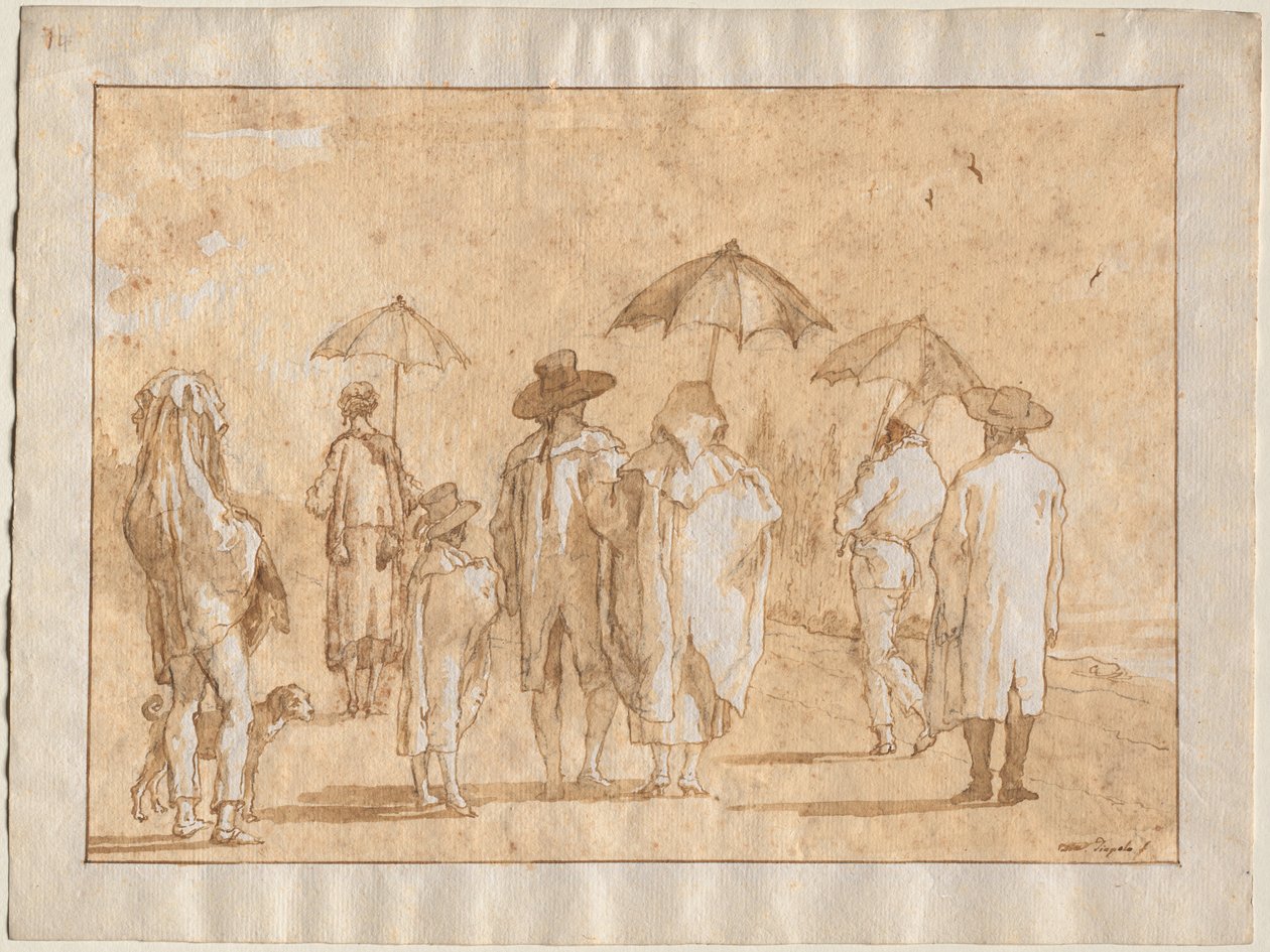 دش الربيع ، 1790s-1804. بواسطة جيوفاني دومينيكو تيبولو