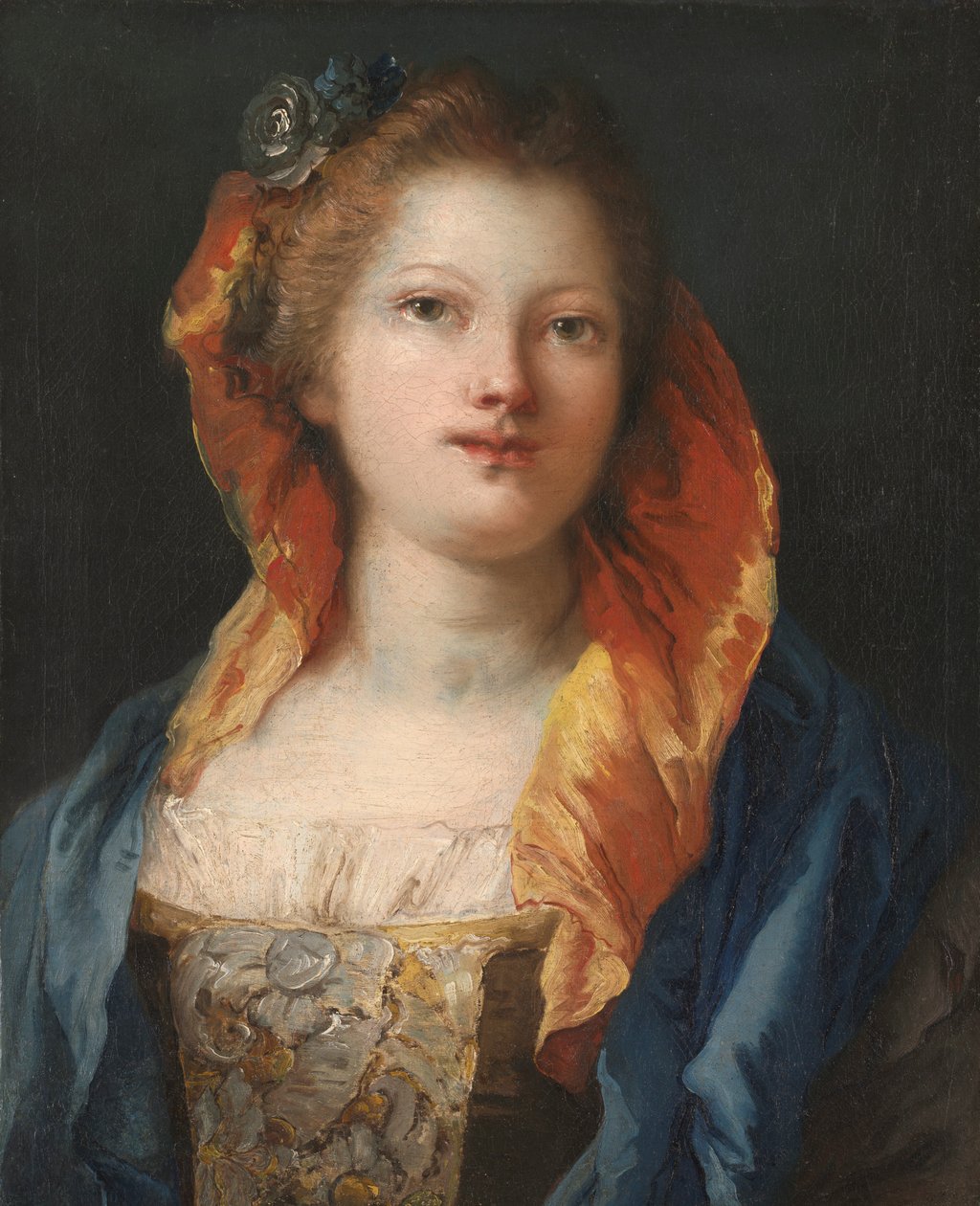 صورة لامرأة ، 1762-1770. بواسطة جيوفاني دومينيكو تيبولو