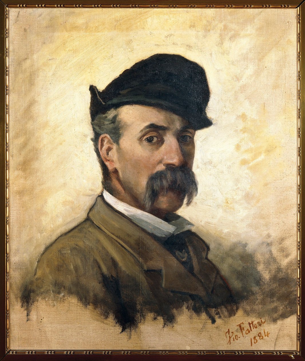 Italy, Florence, Self-Portrait at Age 59 بواسطة جيوفاني فاتوري