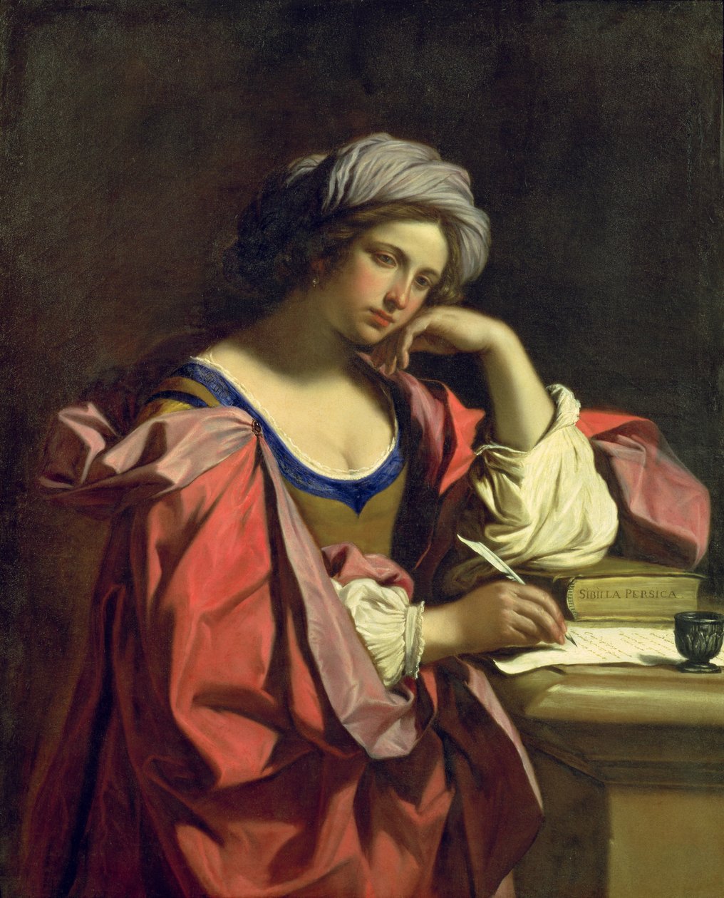 العرافة الفارسية بواسطة جيوفاني فرانشيسكو باربيري (Il Guercino)