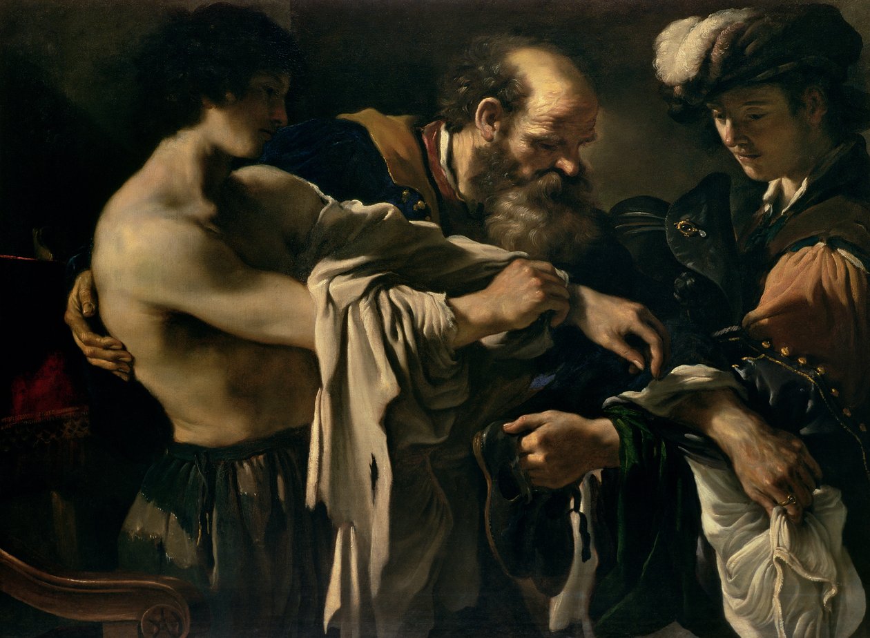 عودة الابن الضال بواسطة جيوفاني فرانشيسكو باربيري (Il Guercino)