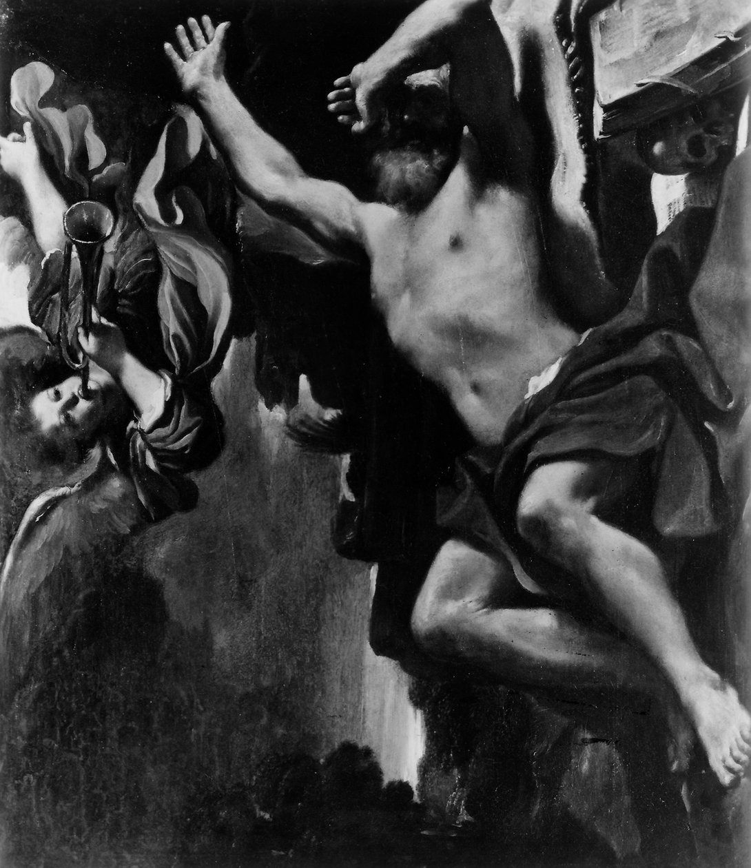 رؤية القديس جيروم 1619-2020 بواسطة جيوفاني فرانشيسكو باربيري (Il Guercino)