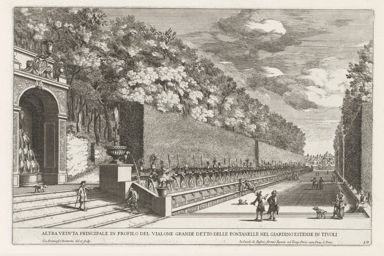 Fontein في de tuinen van de Villa d