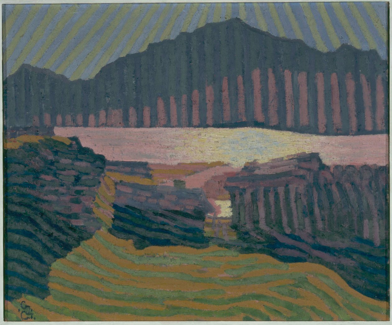 منظر لكابولاغو ، ج. 1907. بواسطة جيوفاني جياكوميتي