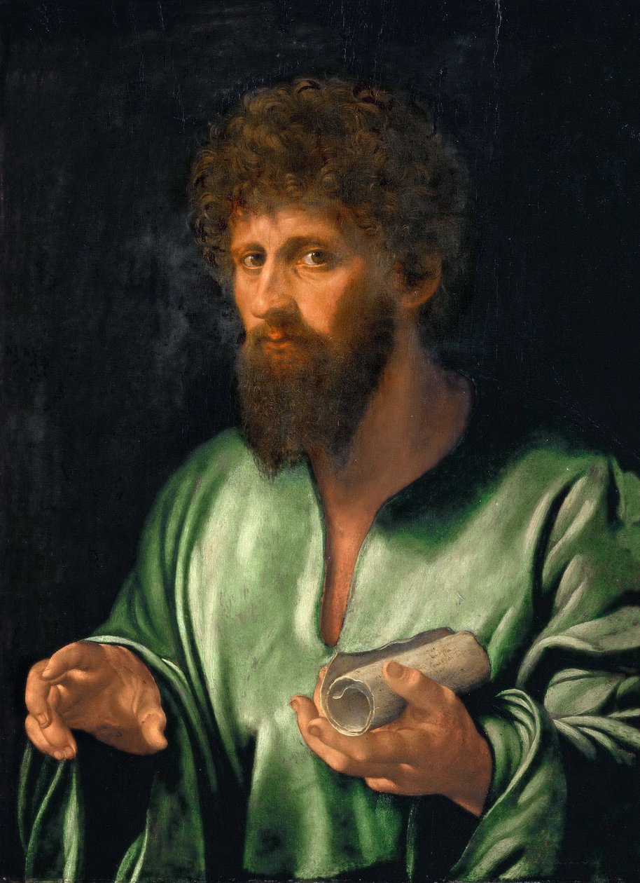 عصر النهضة: فيلسوف من العصور القديمة par Savoldo ، Giovanni Girolamo (1480 / 85-1548) بواسطة جيوفاني جيرولامو سافولدو