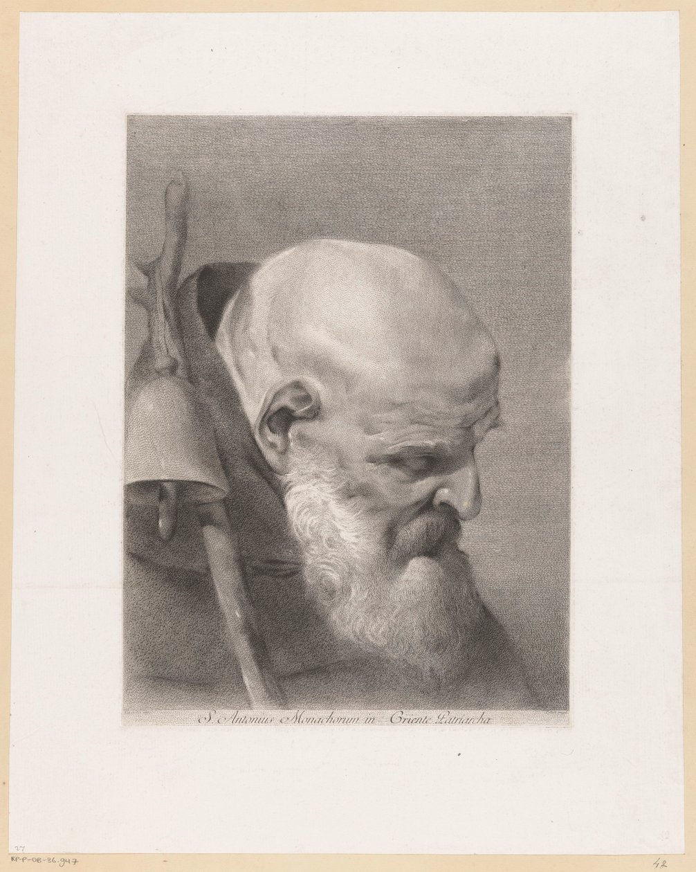 De heilige Antonius de Grote Saint Anthony of the Monks in Griente Patriarcha (العنوان على الكائن) بواسطة جيوفاني ماركو بيتري