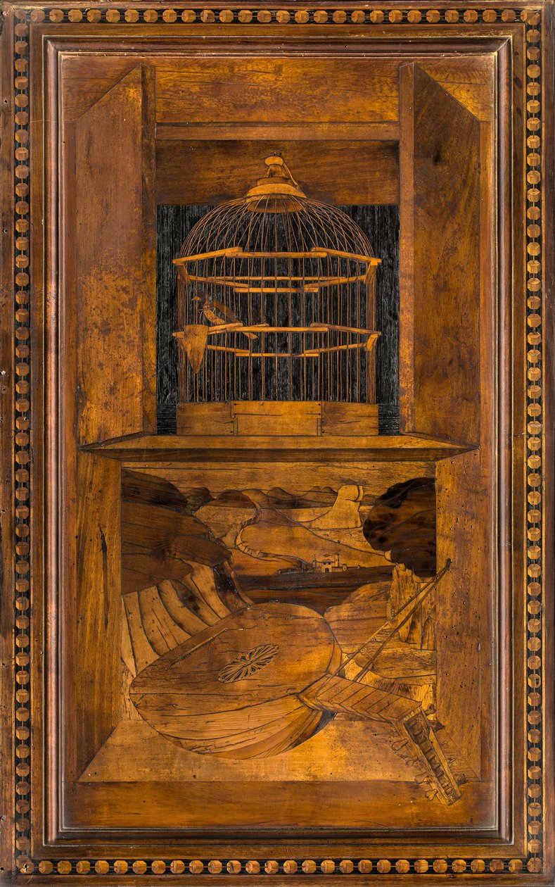 كورال Lignaean الكنسي ، مرصع بواسطة Giovanni Maria Platina 1484 ، Superior Stall بواسطة جيوفاني ماريا بلاتينا