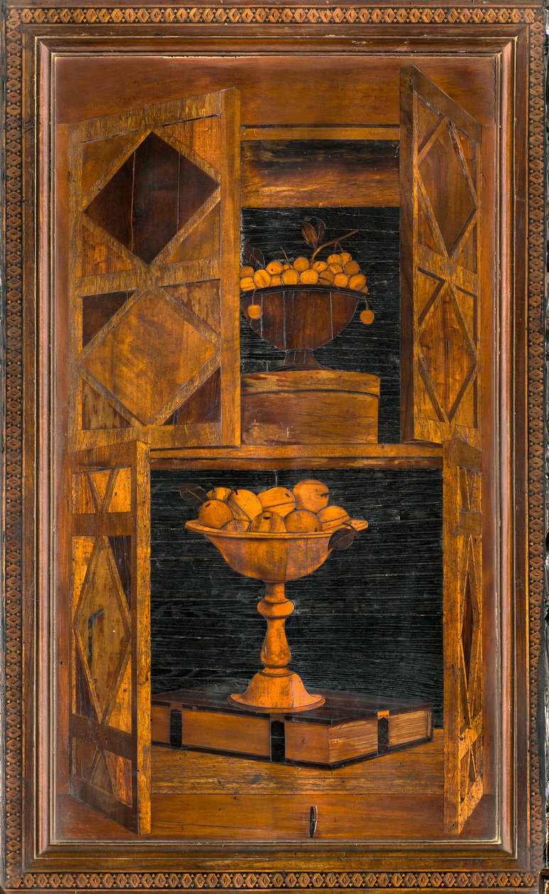 كورال Lignaean الكنسي ، مرصع بواسطة Giovanni Maria Platina 1484 ، Superior Stall بواسطة جيوفاني ماريا بلاتينا