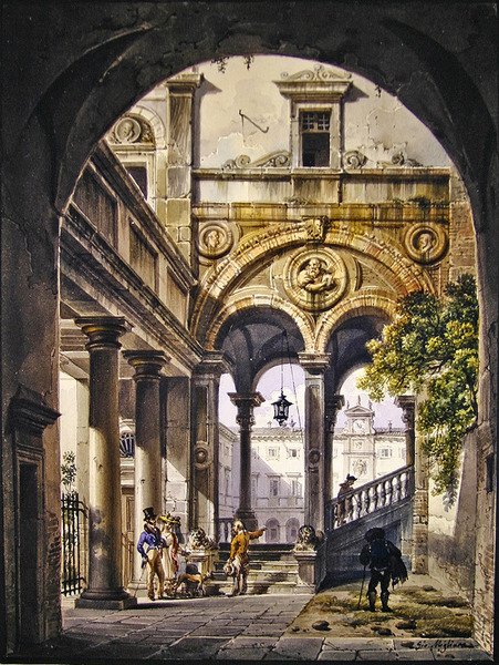 Capriccio المعمارية بواسطة جيوفاني ميجليارا