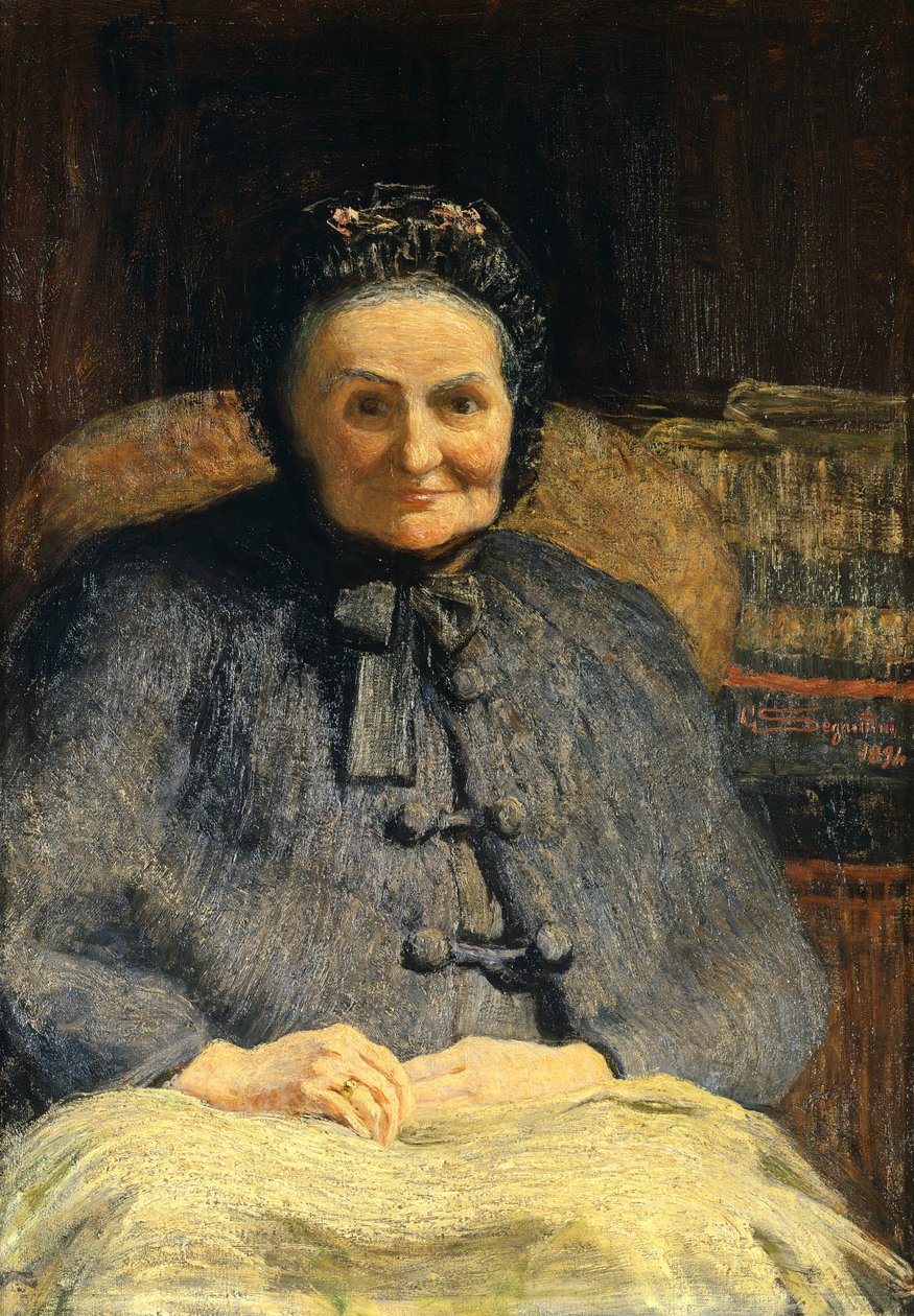 صورة للسيدة كاسيراغي أورياني ، بقلم جيوفاني سيجانتيني (1858-1899) بواسطة جيوفاني سيجانتيني