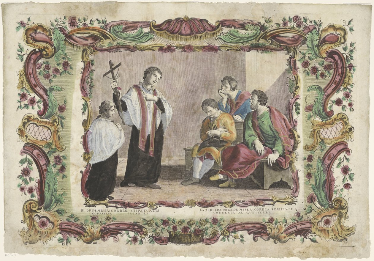 قم بزيارة السجناء ثالثا. Opus misericordiae الروحانية / La tercera obra de misericordia الروحانية (...) (العنوان على الكائن) الأعمال الروحية للرحمة (عنوان السلسلة) بواسطة جيوفاني فولباتو