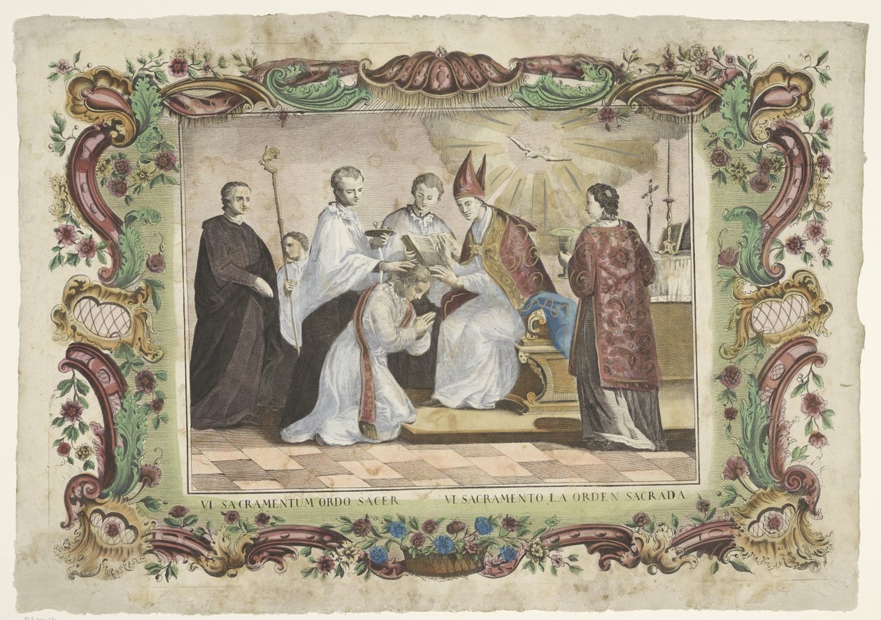 سر الكهنوت السادس. sacramentum ordo sacer / السادس. sacramento la orden sacrada (العنوان على الكائن) الأسرار السبعة (عنوان السلسلة) بواسطة جيوفاني فولباتو