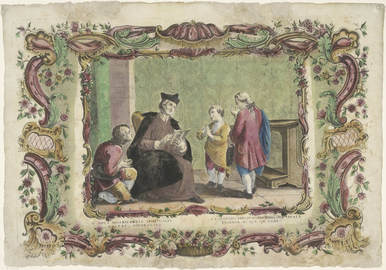 تعليم الجاهل II opus misericordiae الروحانية / La segunda obra de misericordia الروحانية (...) (العنوان على الكائن) الأعمال الروحية للرحمة (عنوان السلسلة) بواسطة جيوفاني فولباتو