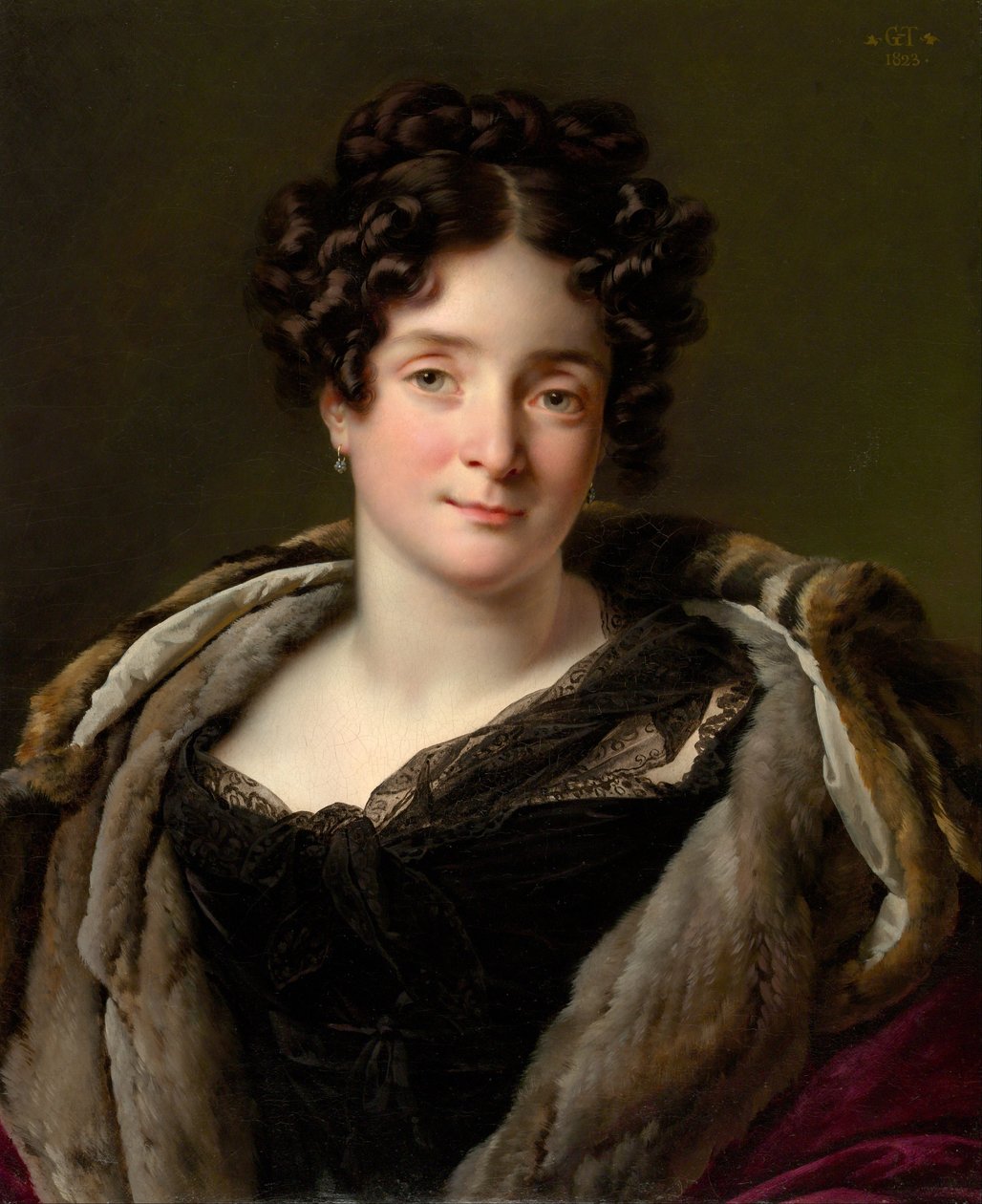 مدام جاك لويس إتيان Reizet Colette-Désirée-Thérèse Godefroy ، 1782-1850 ، 1823. بواسطة جيروديت دي روسي تريوسون