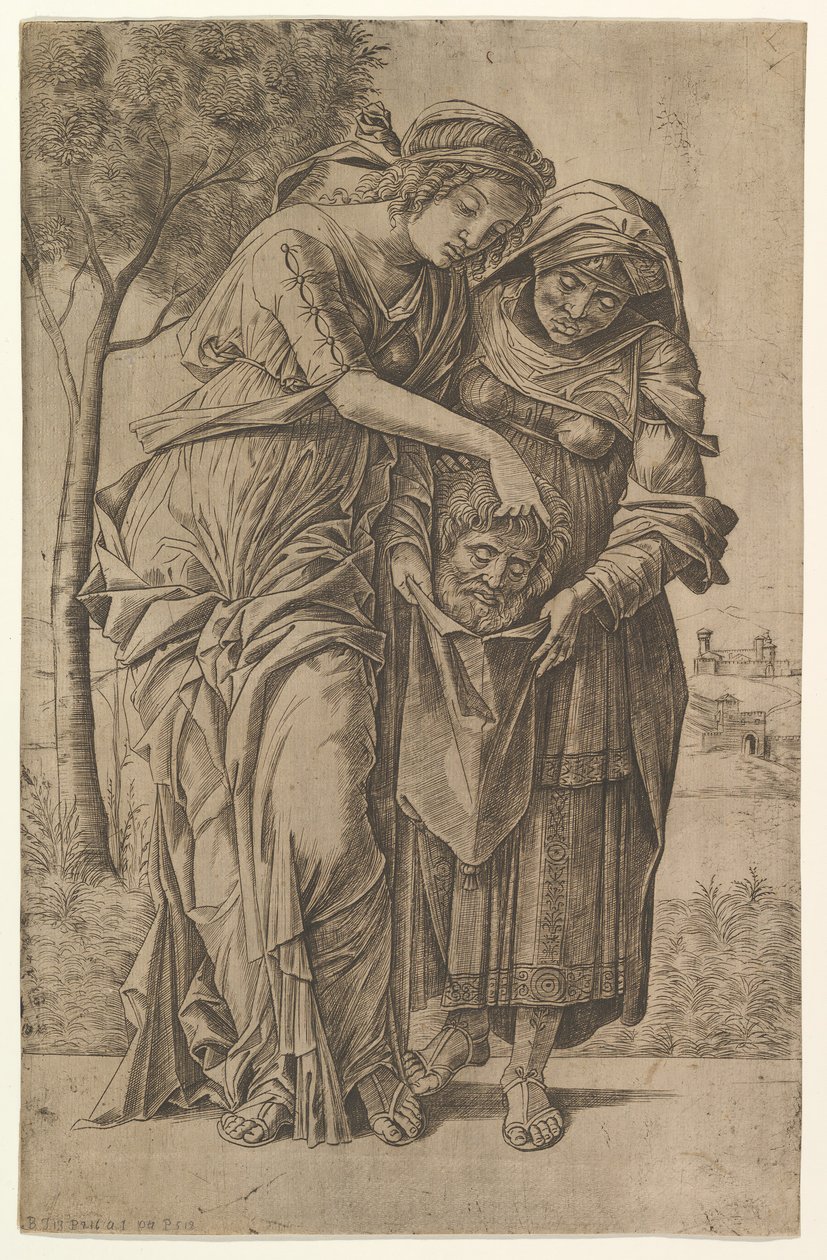 جوديث وخادمة لها مع رأس Holofernes ، 1500-1530. بواسطة جيرولامو موسيتو
