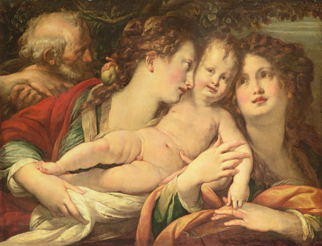 الزواج الصوفي للقديسة كاترين ، c.1610 (لوحة) بواسطة جوليو سيزار بروكتشيني