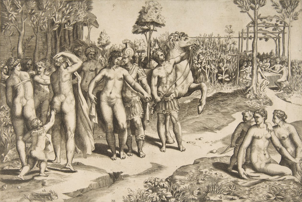 الكسندر وروكسانا ، 1531-1576. بواسطة جوليو بوناسون
