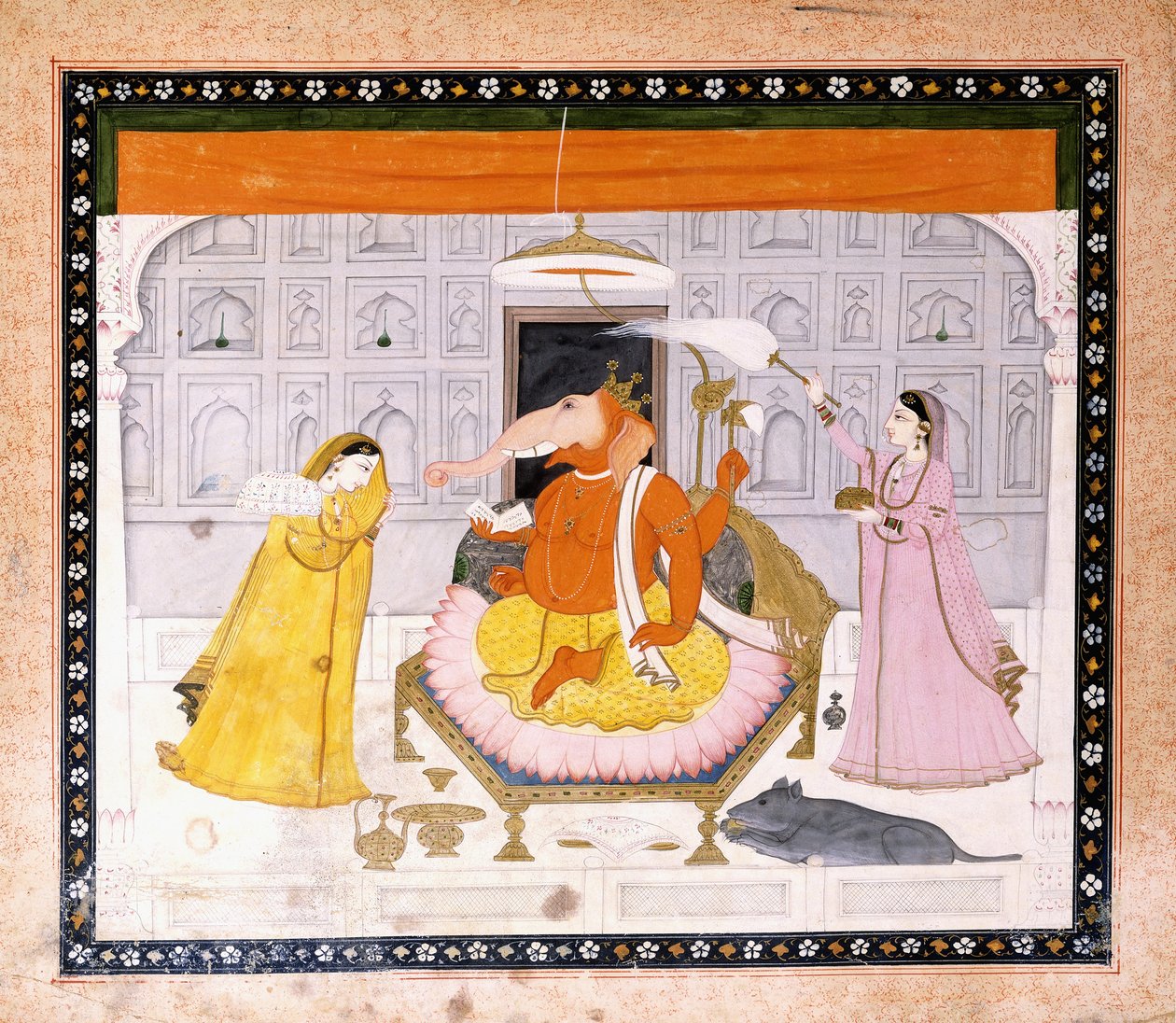 عبادة غانيش ، ج .1790 بواسطة جوليو كارليني