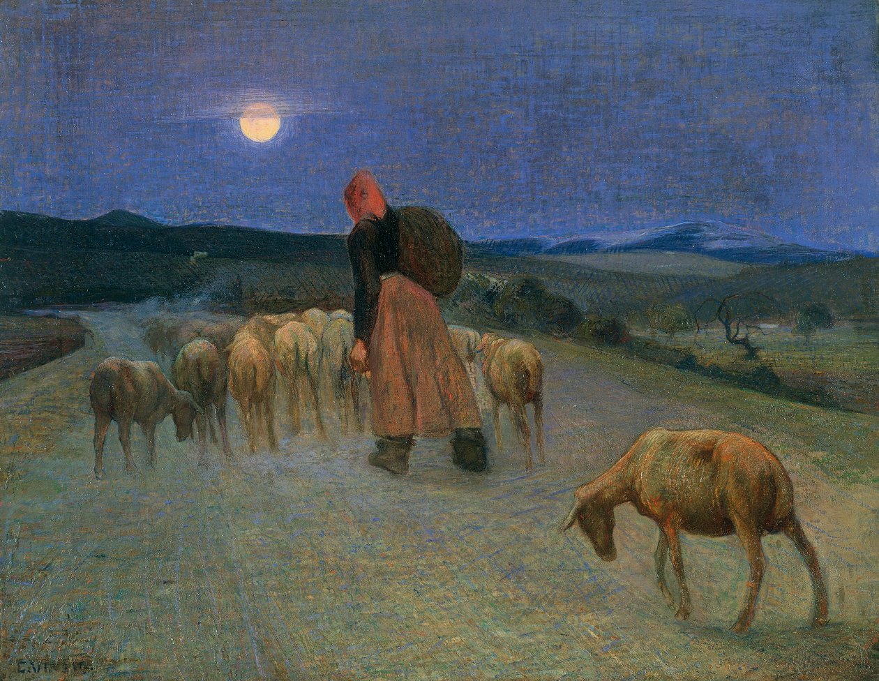 Return to fold (oil on canvas) بواسطة جوليو سيزار فينزيو